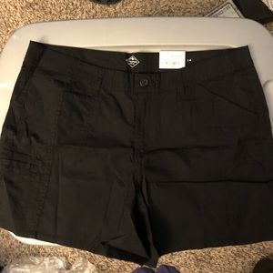 St. John’s Bay Khaki Mid Rise Shorts